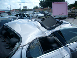 crashed car